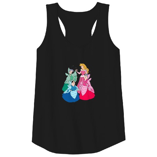 Sleeping Beauty Disney Tank Tops,Aurora Princess Tank Tops, Disney Group Tank Tops