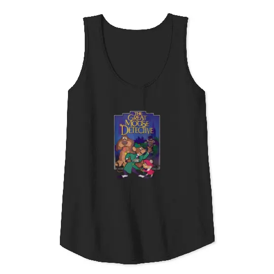 The Great Mouse Detective Retro 1986 Disney Disneyland 2023 Tank Tops