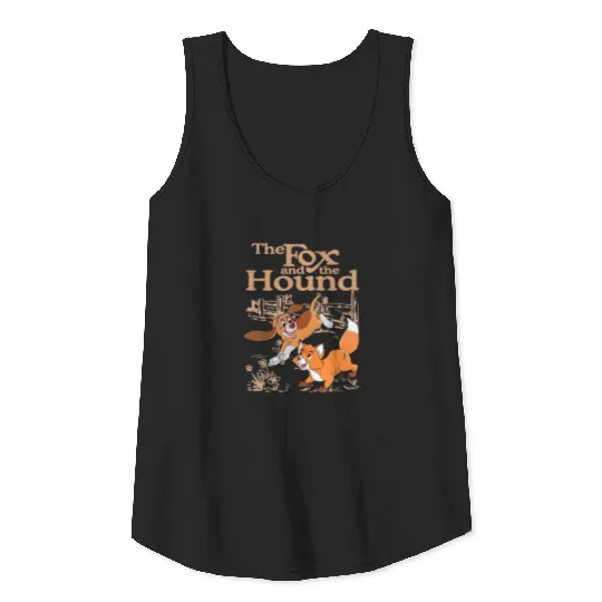 Disney Fox and the Hound Tank Tops, The Fox and the Hound Tank Tops, Tod and Copper