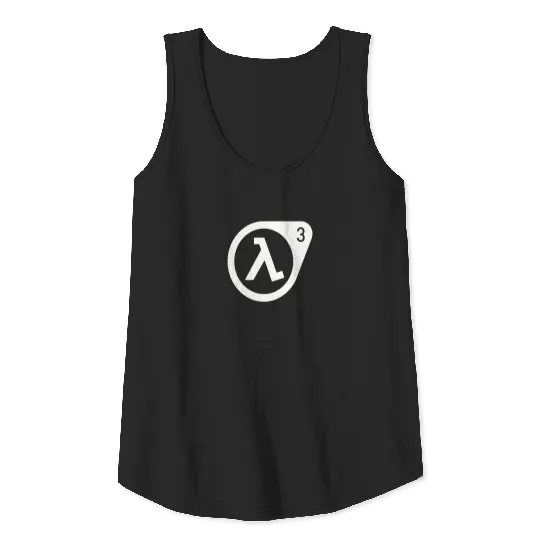 Half Life hidden aperture gamer Tank Top