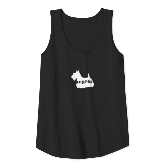 Discover Scottish Terrier Dog Mama T-Shirt Tank Top
