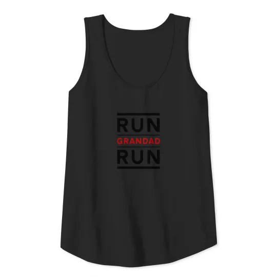 Run Grandad Run Tank Top
