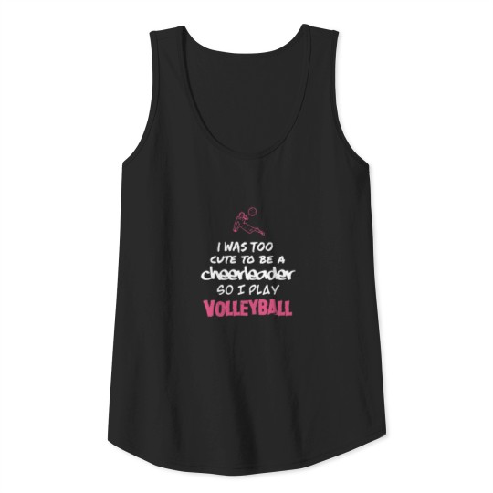 Discover So I Play Volleyball T-shirt Tank Top