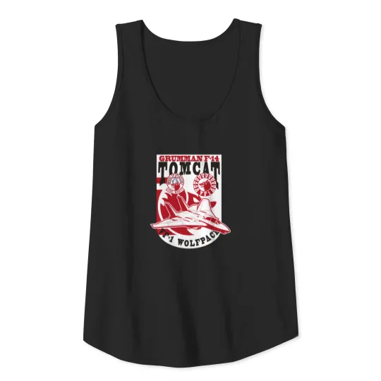 F-14 Tomcat VF-1 Wolfpack Tank Top