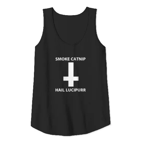 Smoke Catnip Hail Lucipurr Tank Top