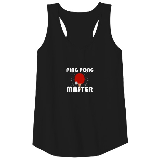Pingpong Gifts and Table Tennis Shirt Tank Top