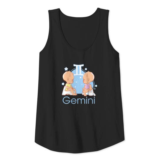 Zodiac sign Gemini Tank Top