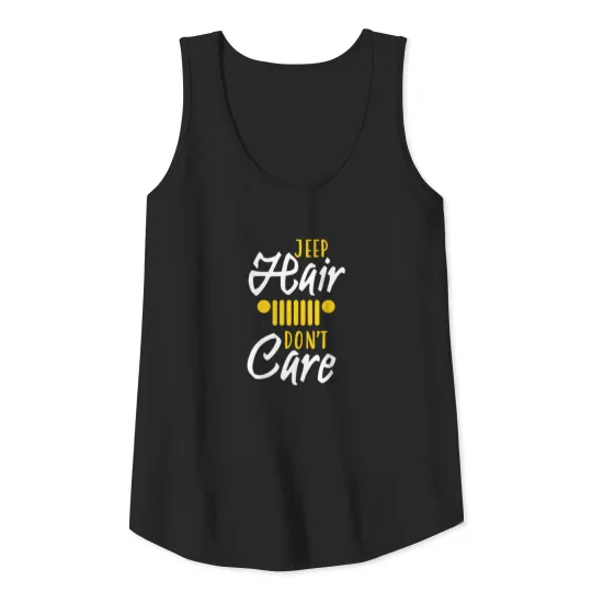 Jeep - Jeep hair don't care Tank Top