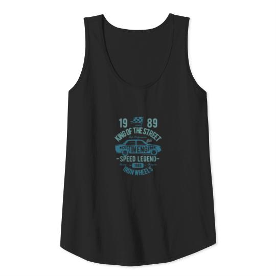 King Of The Street 1989 Speed racer gift ideas Tank Top