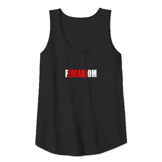 F(READ)OM LITERATURE READ | Literary Library Tank Top