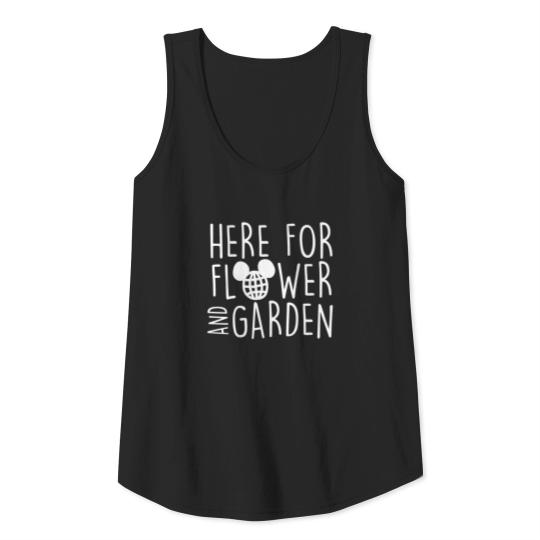 Here for Flower and Garden Tank Top