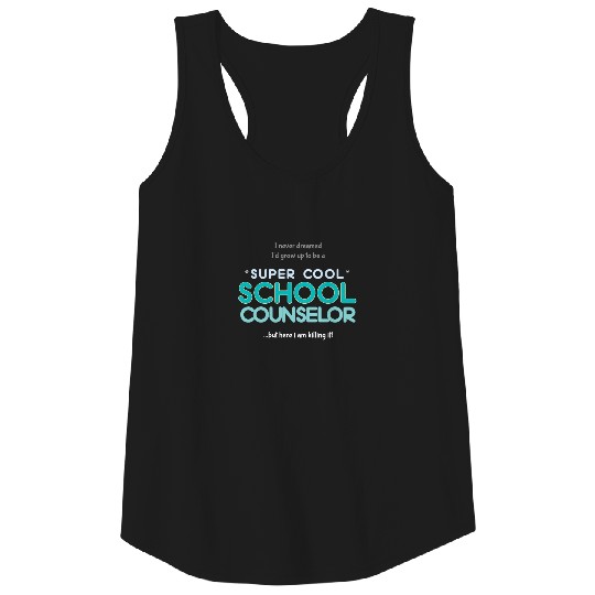 Super Cool School Counselor Tank Top