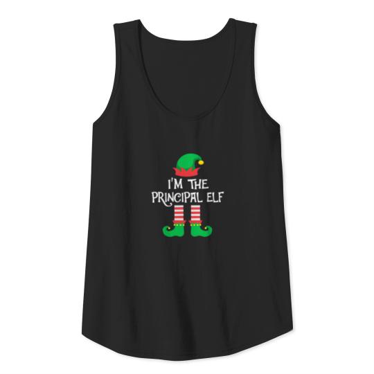 I m The Principal Elf Matching Family Group Tank Top