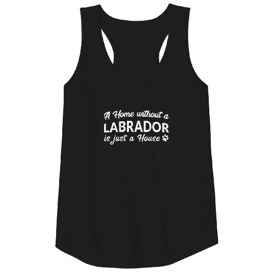 Labrador Dog Dad Mom Yellow Lab Doggie Present Tank Top