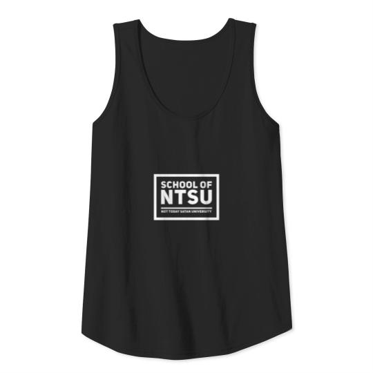 School of Not Today Satan Tank Top