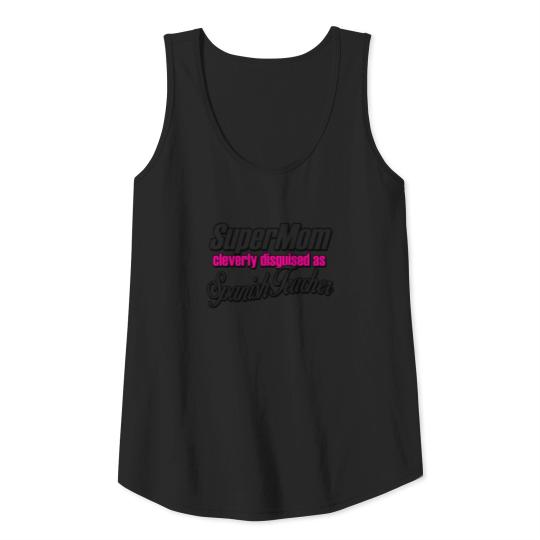Super Mom / Spanish / Teacher / School / Education Tank Top