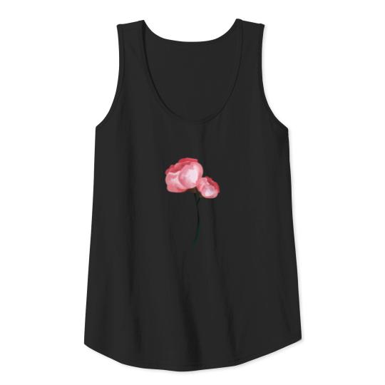 Flower Spring Peony Pink - Gift Idea Tank Top