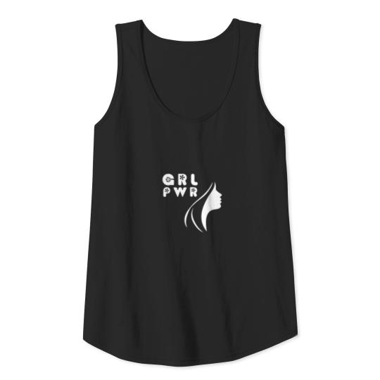 GIRL POWER - WOMEN - FLOWER Tank Top