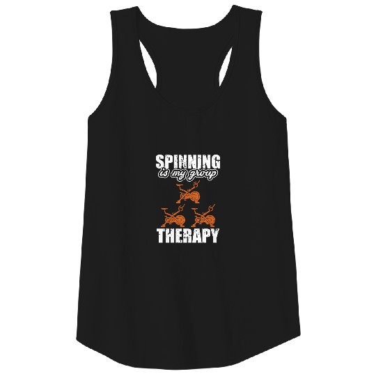 Spin Class Is My Group Therapy Indoor Cycling Tank Top