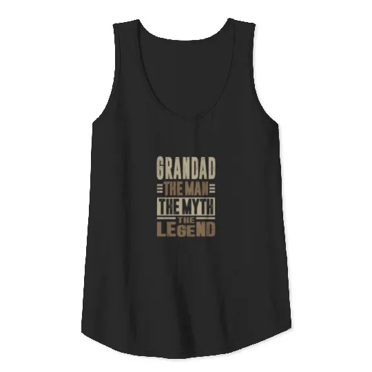 Grandad The Man The Legend Tank Top