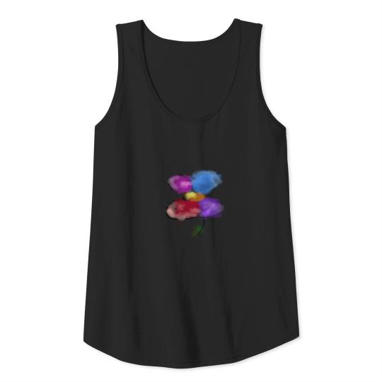 Discover artistic child flower Tank Top