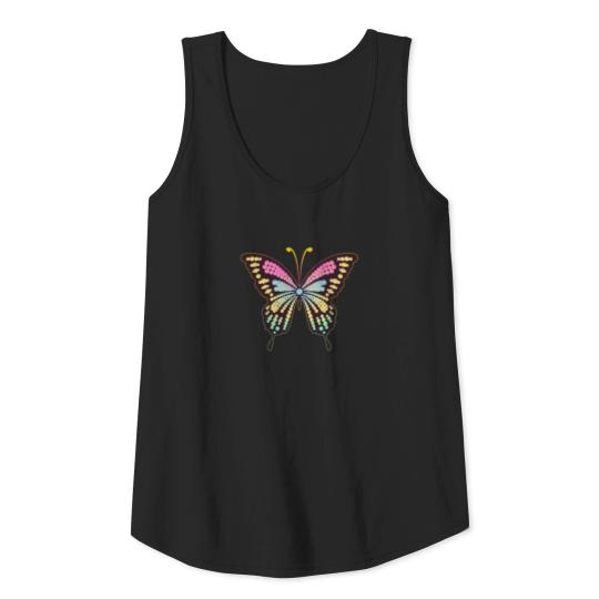 Flip Sequin Butterfly style Tank Top