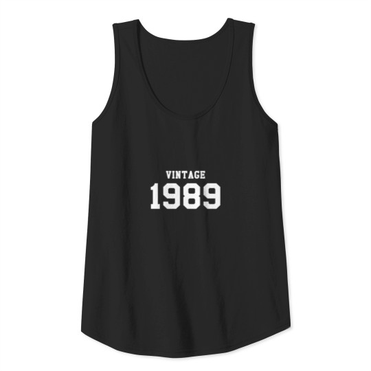 Discover 1989, 30th birthday, birthday, gift, ideas Tank Top