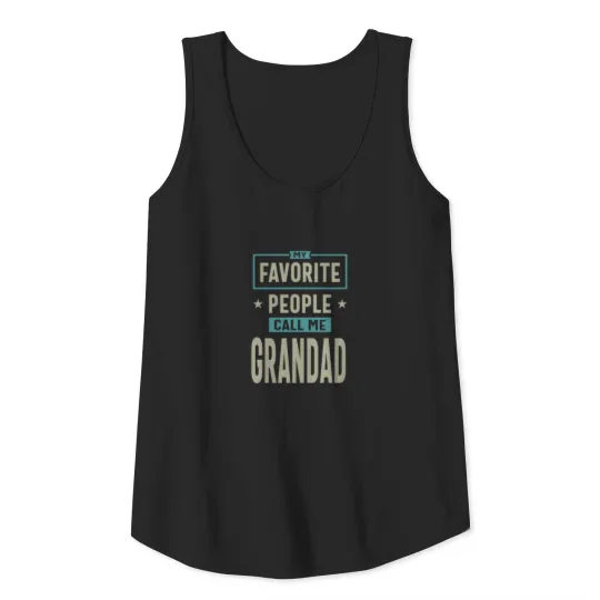 Favorite Grandad Tank Top