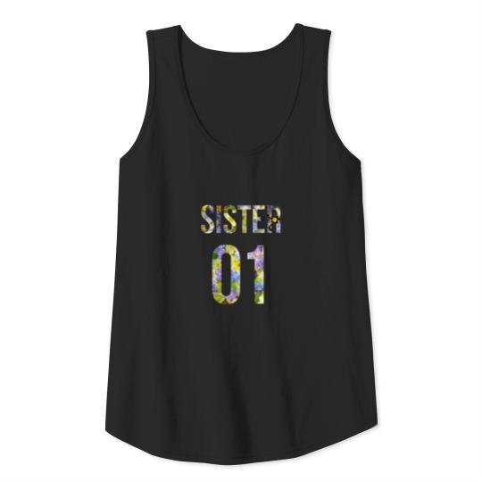 Discover Sister 01 - perfect Gift for best friend or sister Tank Top
