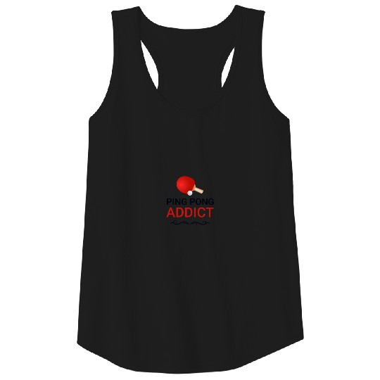 Ping pong addict Tank Top