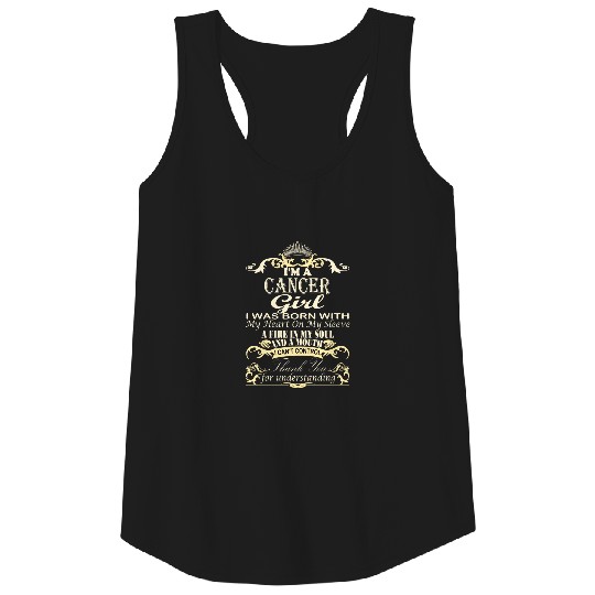 I'm A Cancer Zodiac Sign Girl Tank Top