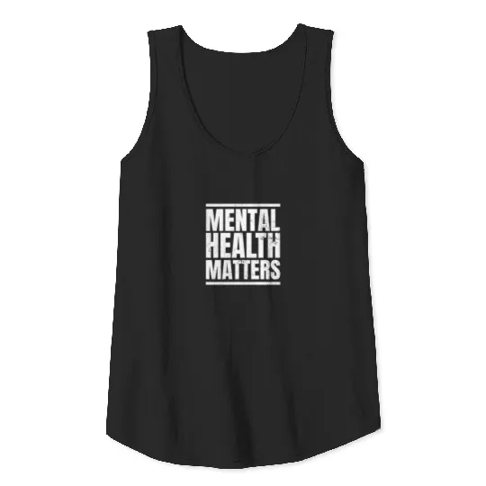 Depression Awareness Mental Health Matters Gift Tank Top
