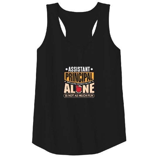 School Assistant Principal Elementary Highschool T Tank Top