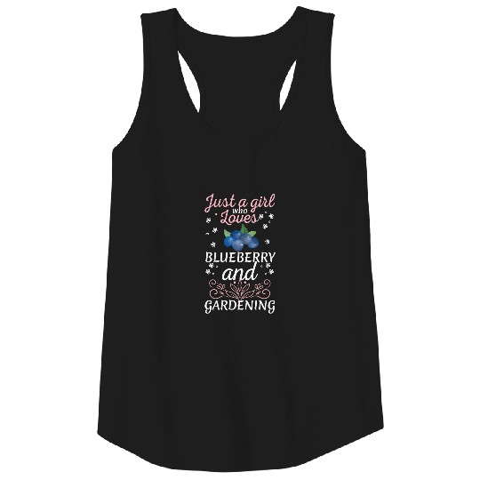 Blueberries; Garden; Mrs; Girl; Woman Tank Top
