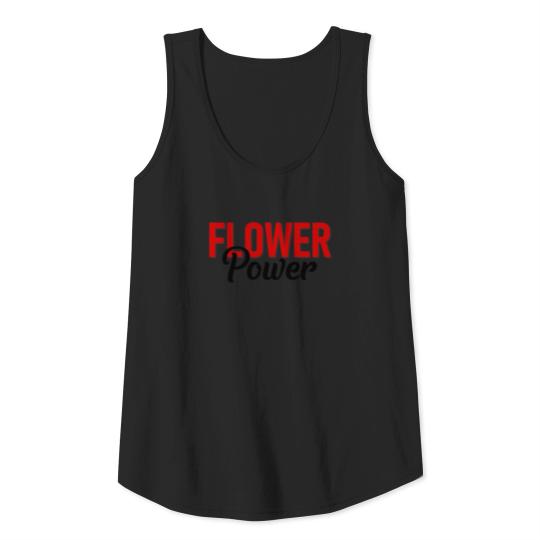 Flower Power - Peace - Love - Woodstock Tank Top