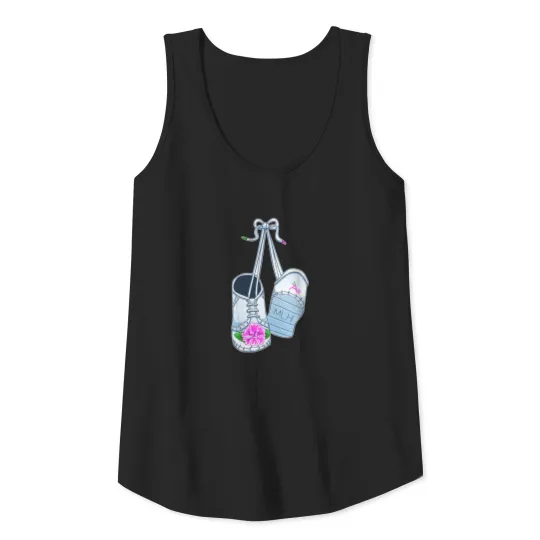 Azalea Flower Shoes Tank Top