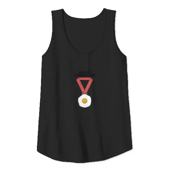 Funny Breakfast graphic The Breakfast of Champions Tank Top