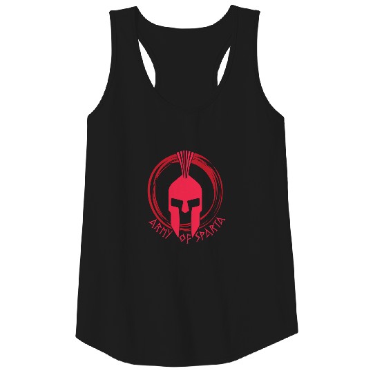 Sparta Helmet Troy Tank Top