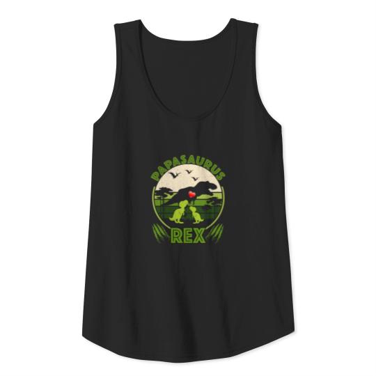 Papasaurus Rex Tank Top