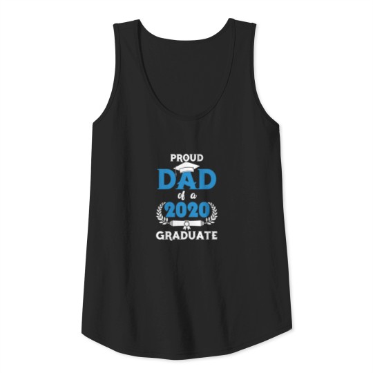 Discover Mens Proud Dad Of A Class Of 2020 Graduate Shirt Tank Top