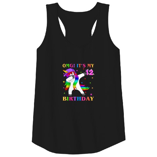 12th Bday Girls OMG It s My Birthday TShirt Tank Top