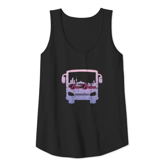 Bus Babes Female Bus Driver School Bus Driver Tank Top