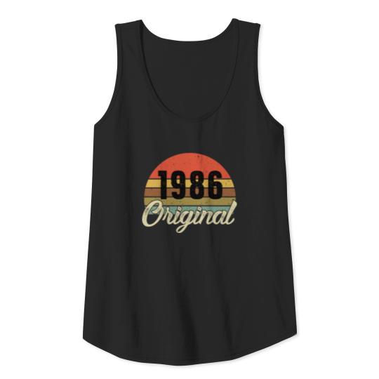 1986 Original Birthday Tank Top