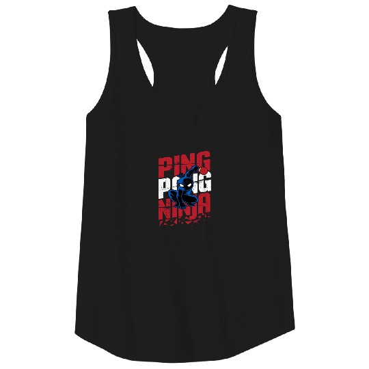 Table Tennis Ping Pong Funny Birthday Gift Tank Top