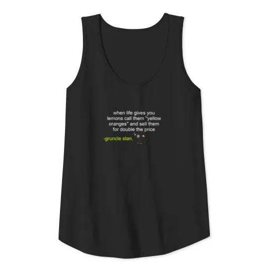 gravity falls gruncle stan Tank Top