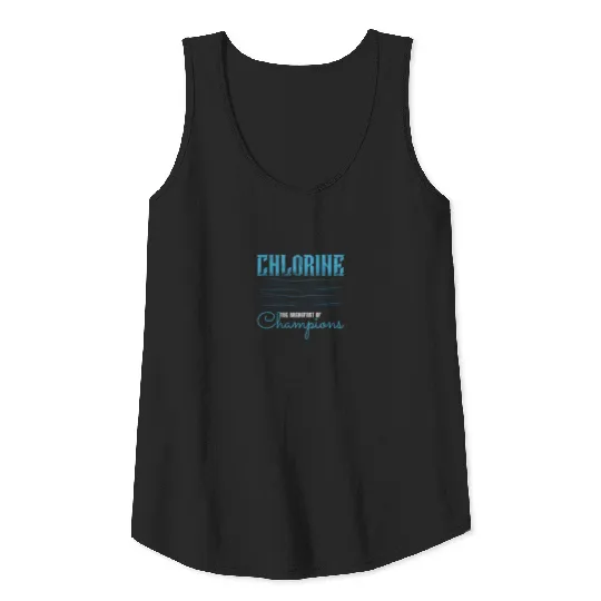 Chlorine breakfast of champions Tank Top
