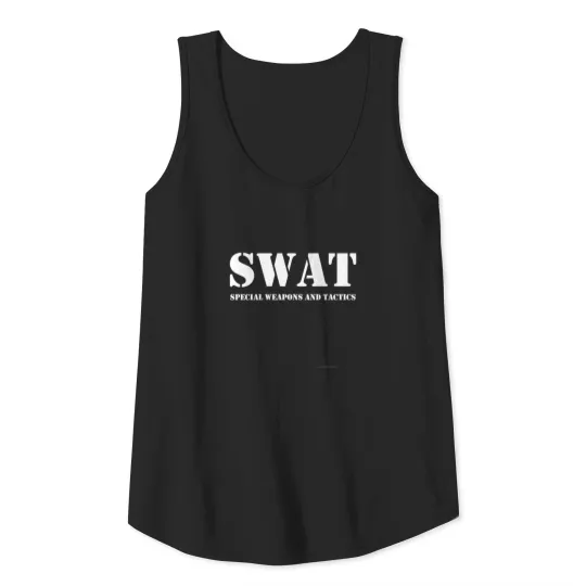 Swat Team Police Uniform Hoody Gift Tee Tank Top