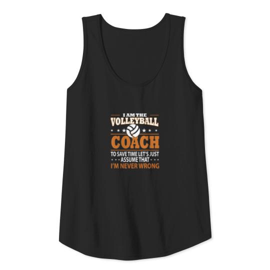 volleyball coach Tank Top