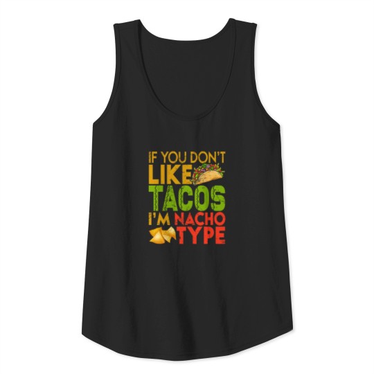 Funny Taco Pun Mexican Gifts Tank Top