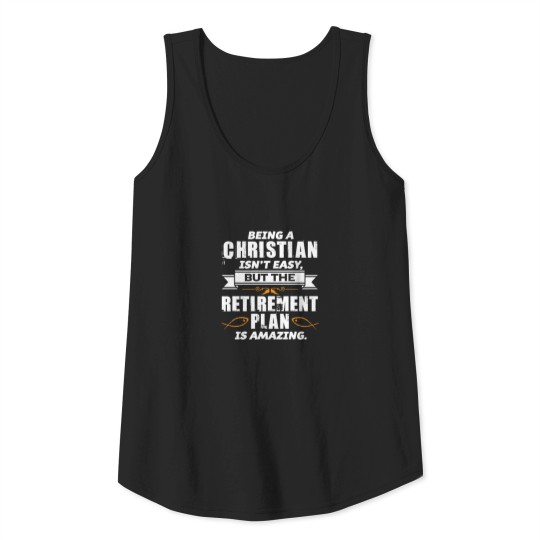 Being A Christian Isn'T Easy Long Sleeve Christian Tank Top